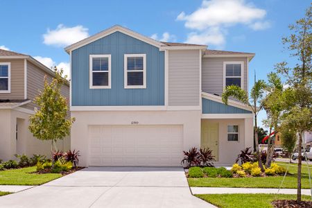 New construction Single-Family house 12155 Cattleside Dr, Riverview, FL 33579 Cordoba- photo 0