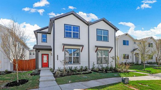 New construction Townhouse house 3428 Lake District Ln, Fort Worth, TX 76135 Eden - photo 0 0