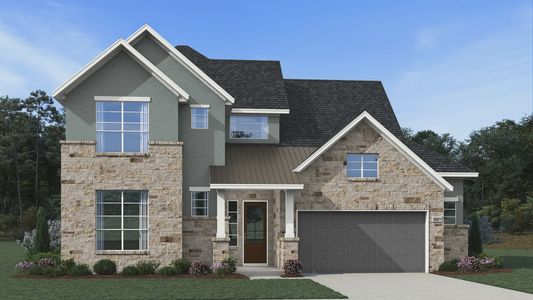 New construction Single-Family house 3000 Bella Hills Ln, Katy, TX 77493 plan Rivers - image