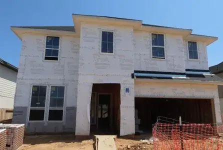 New construction Single-Family house 17218 Gleeful St, Hockley, TX 77447 plan Verdin - image