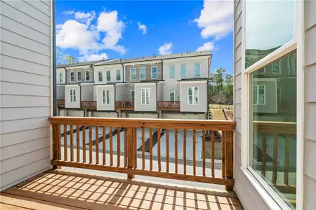 New construction Townhouse house 169 Wards Crossing Wy, Johns Creek, GA 30022 plan The Jacobsen I - image