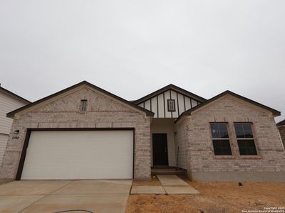 New construction Single-Family house 6758 Red Buffalo Trl, San Antonio, TX 78253 plan Boone - 40' Smart Series - image