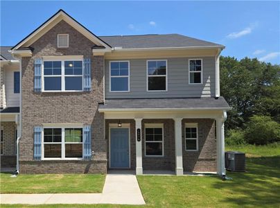 New construction Townhouse house 4854 Walkers Green, Mableton, GA 30126 Anna- photo 0