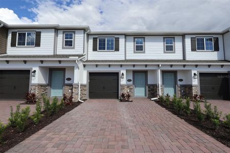 New construction Townhouse house 5057 Prairie Preserve Run, St. Cloud, FL 34772 plan Santa Rosa - Townhome Series - image