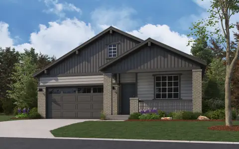 New construction Single-Family house 16670 Stelvio Pt, Parker, CO 80134 plan Silverthorne - image