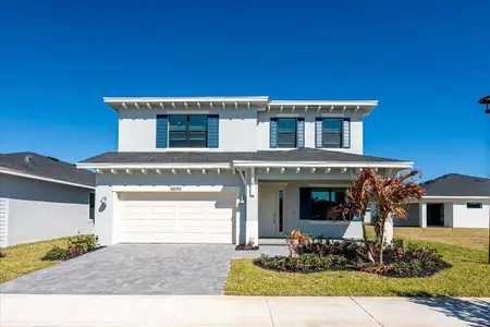 New construction Single-Family house 10708 Nw Wilgrove Ln, Port St. Lucie, FL 34987 plan Periwinkle - image