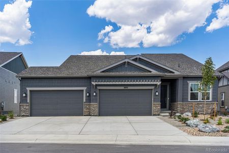 New construction Single-Family house 3893 Freestone Pt, Castle Rock, CO 80108 Mesa- photo 0 0