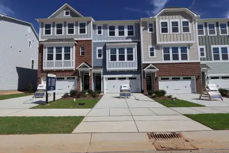 New construction Townhouse house 2259 Bay Minette Sta, Apex, NC 27502 plan Buckingham - image