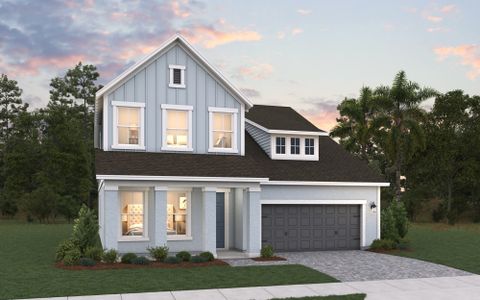 New construction Single-Family house 1623 Cadence St, Minneola, FL 34715 plan Rosewood - image