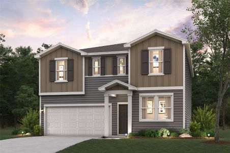 New construction Single-Family house 5201 Union Heights Way, Flowery Branch, GA 30542 Atlas- photo 0