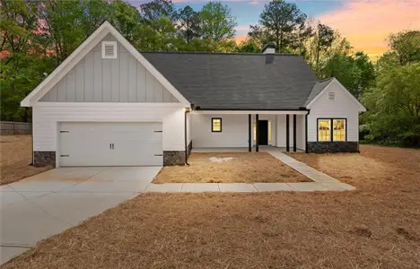 New construction Single-Family house 9667 Villa Rica Hwy, Villa Rica, GA 30180 - image