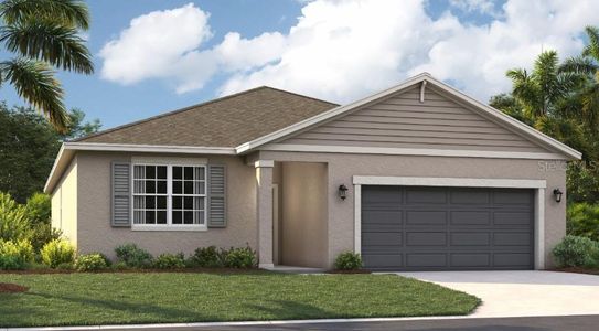 New construction Single-Family house 5953 Cliffbow Loop, Leesburg, FL 34748 The Seaton- photo 0