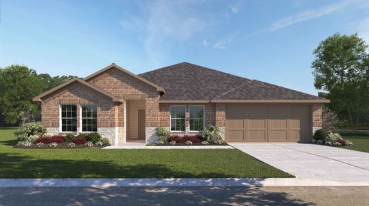 New construction Single-Family house 3642 Sahar Lake Dr, Robstown, TX 78380 plan Garland - image