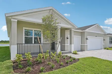New construction Single-Family house 5762 Hampton Park Cir, Vero Beach, FL 32966 plan Coral - image
