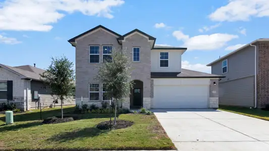 New construction Single-Family house 541 Osprey Dr, Leander, TX 78641 The Naples- photo 0