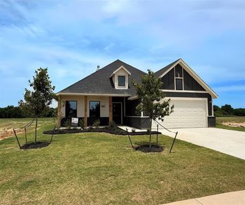 New construction Single-Family house 1217 Frio Dr, Springtown, TX 76082 The Brazos- photo 0
