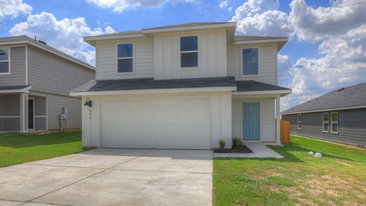 New construction Single-Family house 406 Wild Goose Dr, Luling, TX 78648 plan The Davis - image
