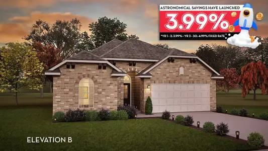 New construction Single-Family house 1718 Compass Rose, Angleton, TX 77515 plan Greeley - image