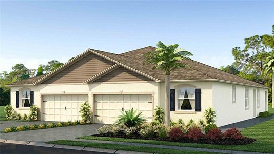 New construction Single-Family house 3335 Shady Sunrise Loop, Plant City, FL 33565 Siesta- photo 0