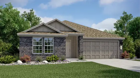 New construction Single-Family house 32126 Lemon Mint, Bulverde, TX 78163 null- photo 1 1