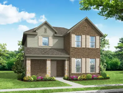 New construction Single-Family house 3107 Providence Pl, Heartland, TX 75114 plan Thorndale - image