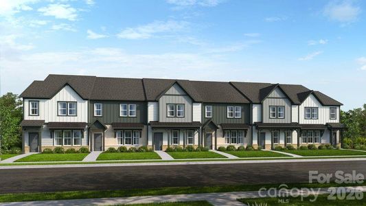 New construction Townhouse house 402 Silver Spur Aly, Indian Trail, NC 28079 - image