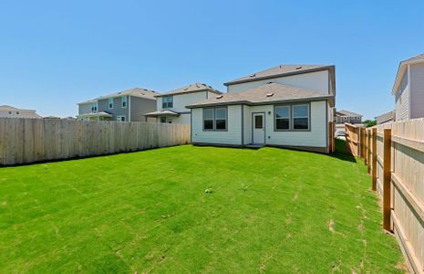 New construction Single-Family house 148 Green Berets Bnd, Jarrell, TX 76537 plan Gustine - image