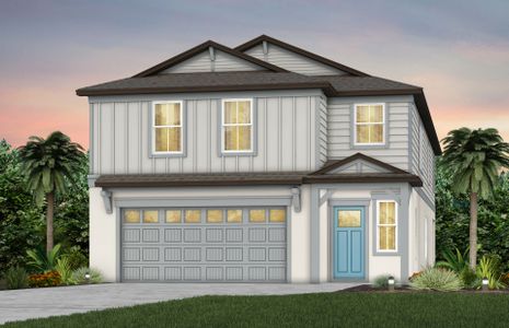 New construction Single-Family house 284 Woodsage Pl, Lake Alfred, FL 33850 Whitmore- photo 0