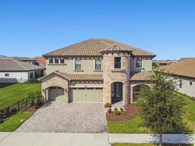 New construction Single-Family house 10863 Rustic Timber Loop, San Antonio, FL 33576 plan Verona - image
