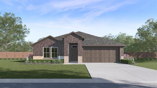 New construction Single-Family house 4002 Thistle Dr, Sanger, TX 76266 plan Elgin - image
