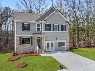 New construction Single-Family house 124 Fallen Oak Dr, Dallas, GA 30132 plan HANOVER - image