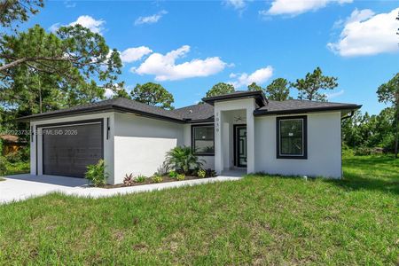 New construction Single-Family house 1030 Hunter St E, Lehigh Acres, FL 33974 - image