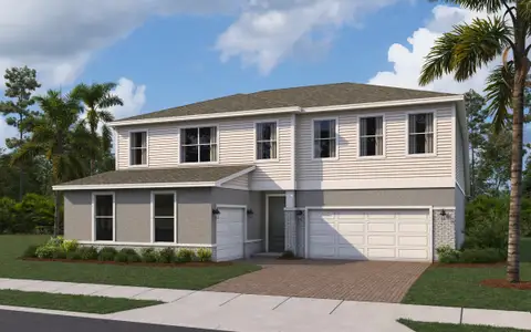 New construction Single-Family house 724 Mystic Gardens Dr, Apopka, FL 32703 plan Paxton - image