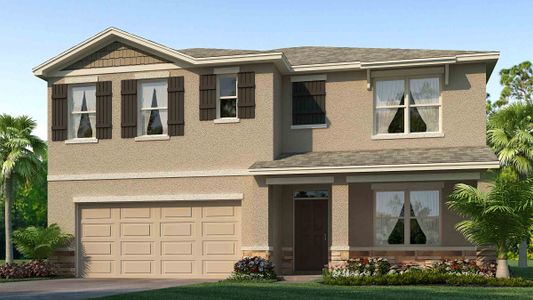 New construction Single-Family house 3301 Ivy Hollow Dr, Plant City, FL 33565 Hayden- photo 0