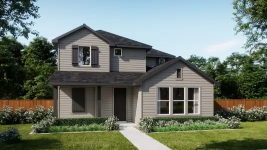 New construction Single-Family house 361 Romans Rd, Kyle, TX 78640 plan 3551 - image