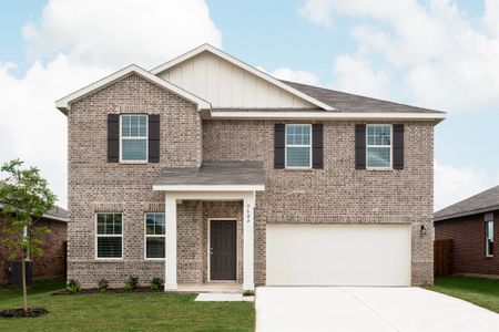 New construction Single-Family house 12757 Big Ranch Rd, Fort Worth, TX 76179 plan Solstice - image