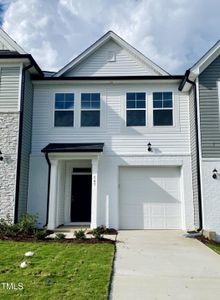 New construction Townhouse house 545 Eversden Drive, Unit 218, Zebulon, NC 27597 Fairview- photo 0