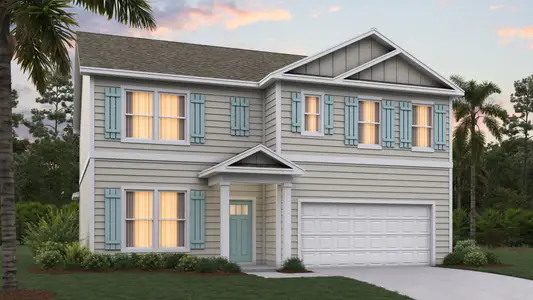 New construction Single-Family house 5445 Racehorse Blvd, Jacksonville, FL 32234 plan Carol - image