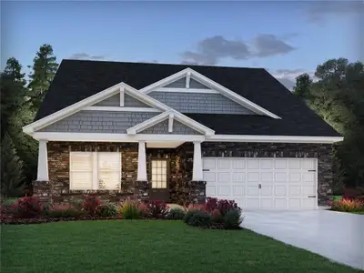 New construction Single-Family house 3940 Ladiga St, Powder Springs, GA 30127 plan Northbrook - image