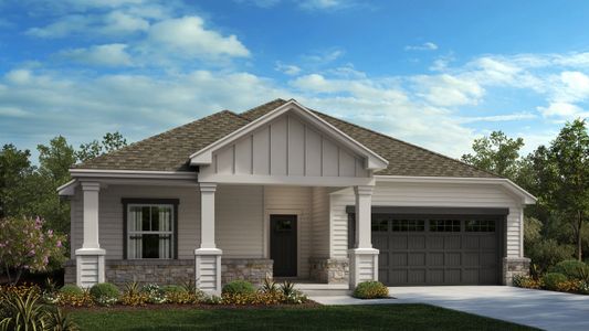 New construction Single-Family house 129 Big Pine Creek Ln, Bastrop, TX 78602 Cameron- photo 0