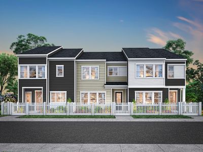 New construction Townhouse house 8425 Discovery Ln, Charlotte, NC 28216 plan Douglas - image