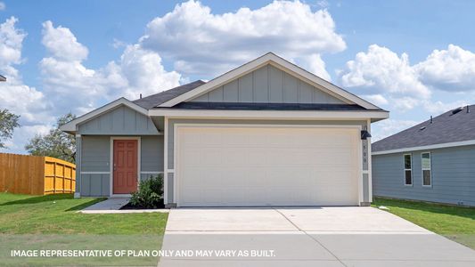 New construction Single-Family house 430 Low Pasture Trl, Maxwell, TX 78656 plan The Emma - image