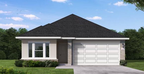 New construction Single-Family house 152 Wind Hl, Jarrell, TX 76537 plan Cooke - image
