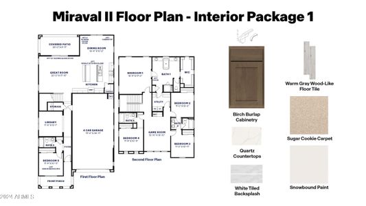 New construction Single-Family house 7406 W Whitehorn Trl, Peoria, AZ 85383 Miraval II- photo 5 5