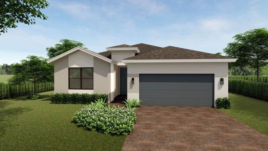 New construction Single-Family house 8770 Sw Kanner Oaks Drive, Stuart, FL 34997 Delray- photo 0