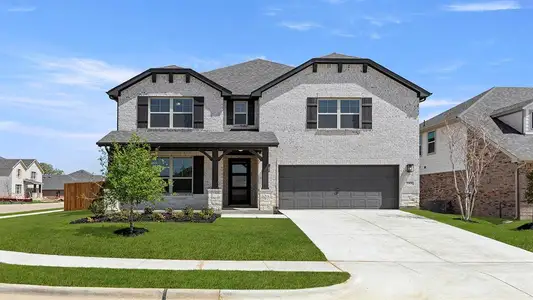 New construction Single-Family house 1412 Elle Ln, Aubrey, TX 76227 plan Cypress II - image