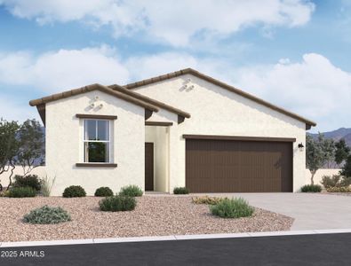 New construction Single-Family house 47489 W Kenner Dr, Maricopa, AZ 85139 Iris- photo 0