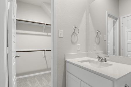 New construction Single-Family house 3043 Winding Creek Rd, Kyle, TX 78640 plan 1326 Casetta - image 8