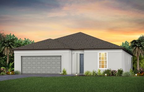 New construction Single-Family house 8816 Sky Sail Cove, Parrish, FL 34219 - photo 0