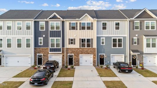 New construction Townhouse house 834 Parc Townes Drive, Wendell, NC 27591 - photo 0